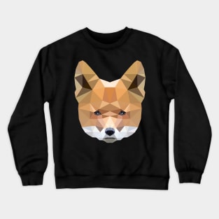 fox foxy polygon Crewneck Sweatshirt